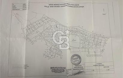 NİĞDE MERKEZ KOYUNLU TEPEBAŞI MEVKİNDE 615 M2 VİLLA ARSASI