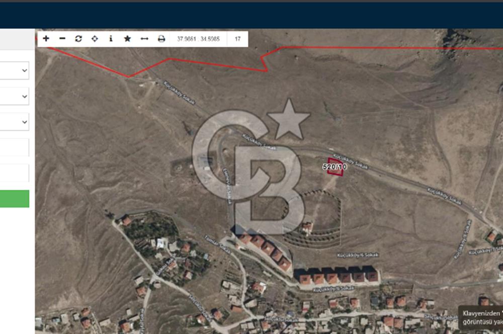 NİĞDE MERKEZ KOYUNLU TEPEBAŞI MEVKİNDE 615 M2 VİLLA ARSASI