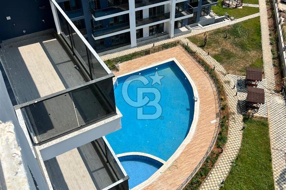 ERDEMLİ KIZKALESİNDE SİTEDE DENİZ MANZARALI SATILIK 2+1 DAİRE