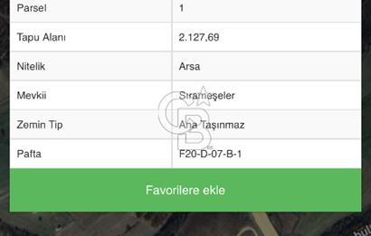 İSTANBUL SİLİVRİ’DE 2.127 m2 SANAYİ İMARLI ARSA