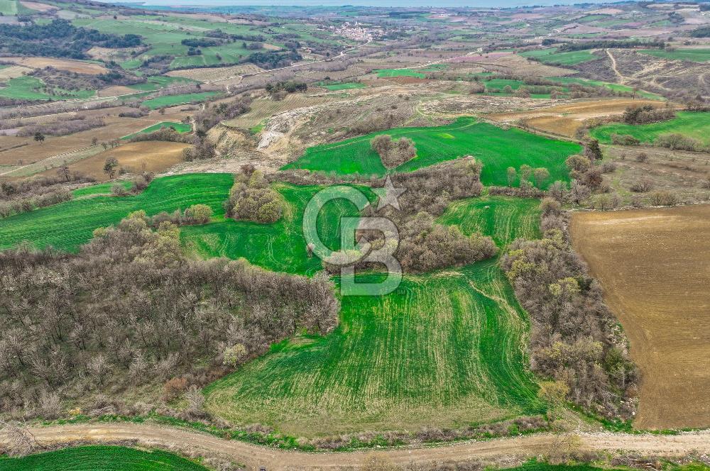 Çanakkale Merkez Kızılkeçili Köyü Ful Deniz Manzaralı 9540m2