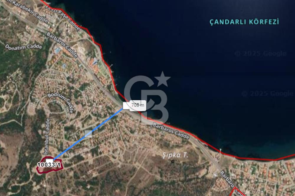  YENİFOÇA’DA İKİZ VİLLA İMARLI DENİZ MANZARALI ARSA