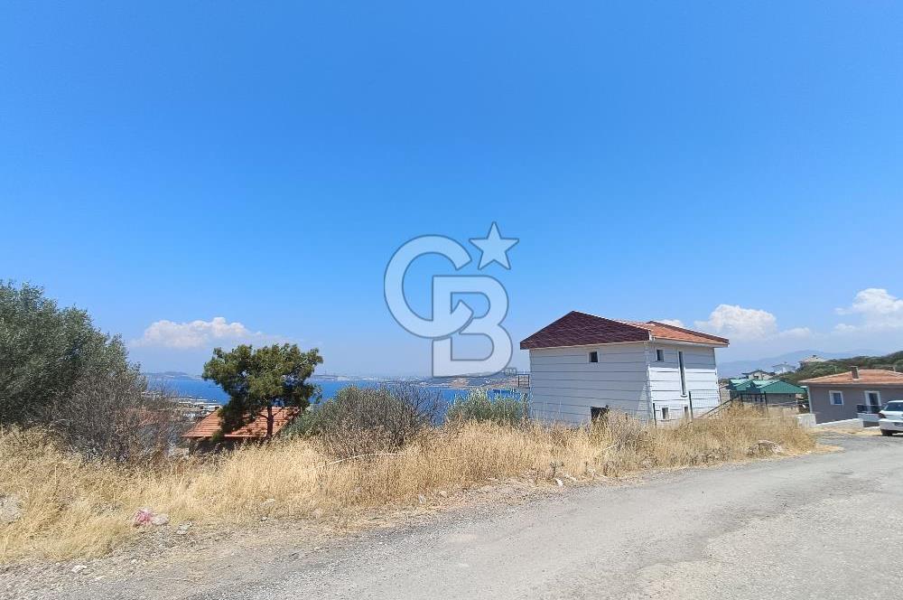  YENİFOÇA’DA İKİZ VİLLA İMARLI DENİZ MANZARALI ARSA