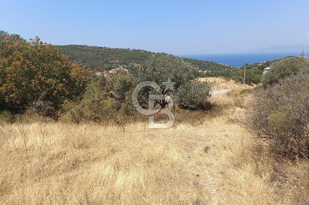  YENİFOÇA’DA İKİZ VİLLA İMARLI DENİZ MANZARALI ARSA