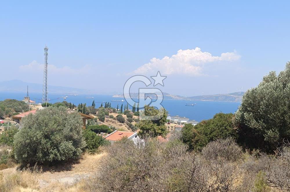  YENİFOÇA’DA İKİZ VİLLA İMARLI DENİZ MANZARALI ARSA