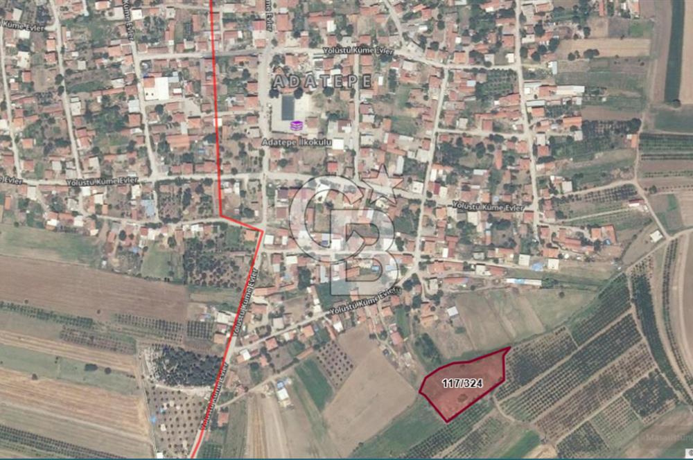 ÇANAKKALE LAPSEKİ ADATEPE KÖYÜNDE İMARA YAKIN SATILIK TARLA