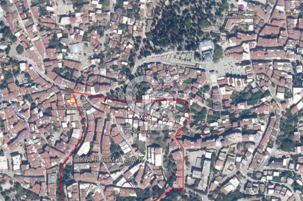 CB AMBIANCE'DAN KARAMAZAK MAH.DE EMİRSULTAN CAMİİNE YAKIN SATILIK DAİRE