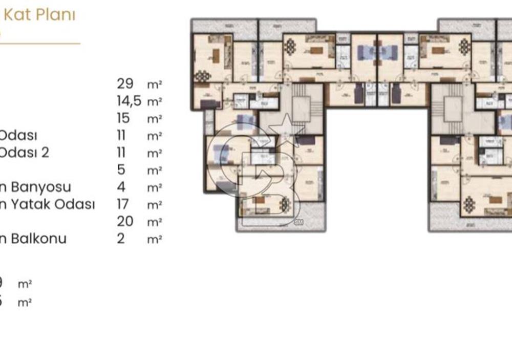 ÇANAKKALE ESENLERDE HAVUZLU SİTEDE LÜKS 3+1 SATILIK SIFIR DAİRE!
