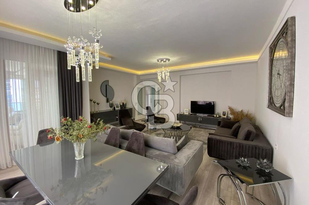 BÖLGENİN EN PRESTİJLİ SİTESİNDE ULTRA LÜKS 4+1 EŞYALI NET 220 MT