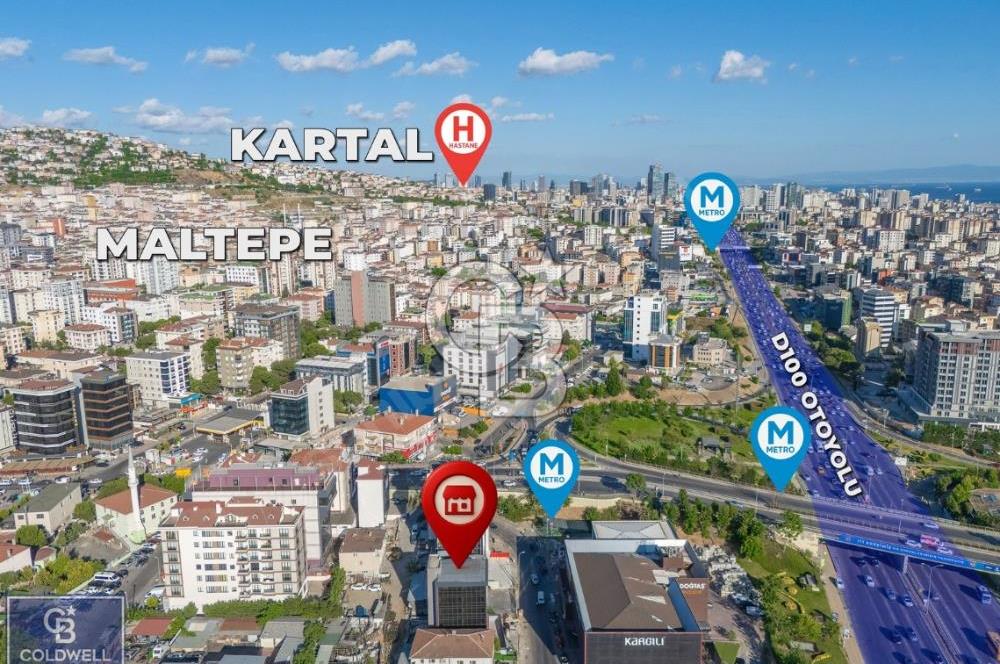 MALTEPE E-5 YANYOL'DA 1130M2 SATILIK SIFIR PRESTİJLİ PLAZA