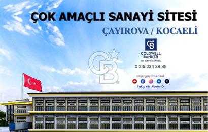 Kocaeli Çayır ovada Çok Amaçlı Sanayi Sitesinde Satılık 