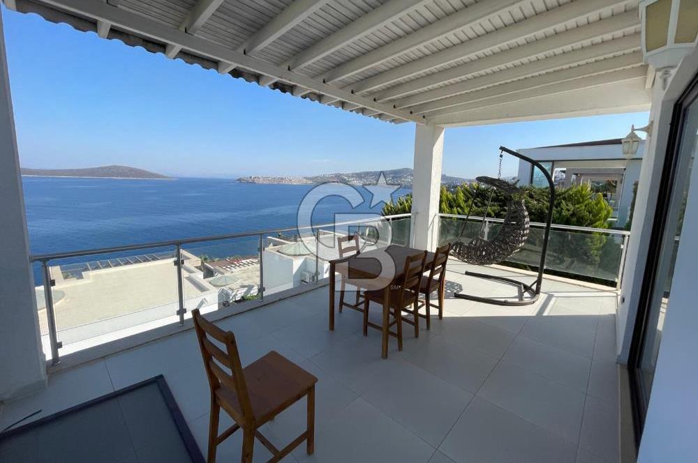 BODRUM GÜNDOĞAN DENİZ MANZARALI ÖZELHAVUZLU KİRALIK  VİLLA