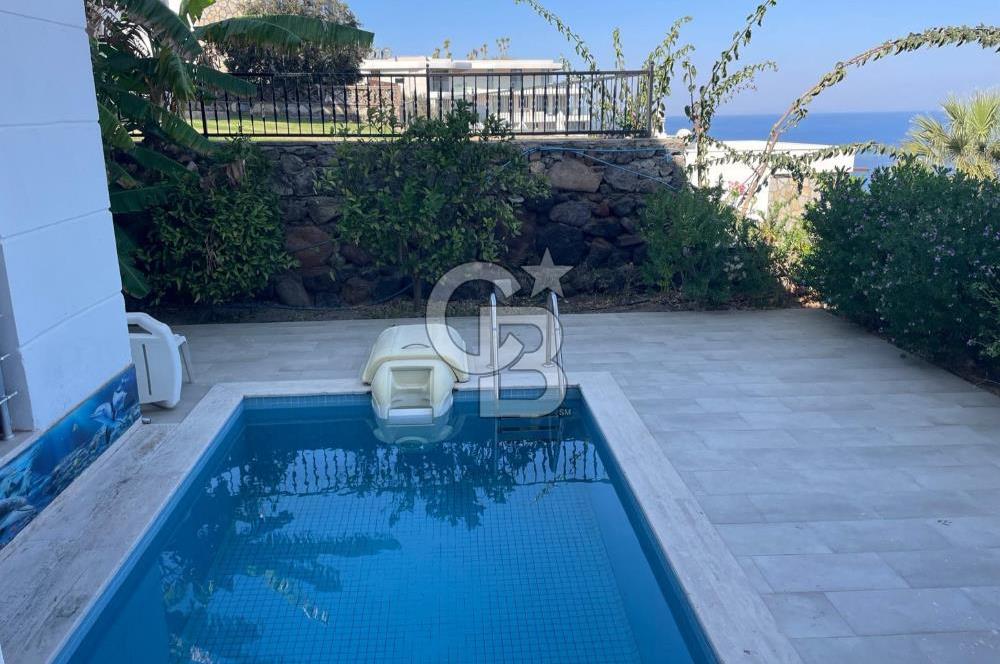 BODRUM GÜNDOĞAN DENİZ MANZARALI ÖZELHAVUZLU KİRALIK  VİLLA