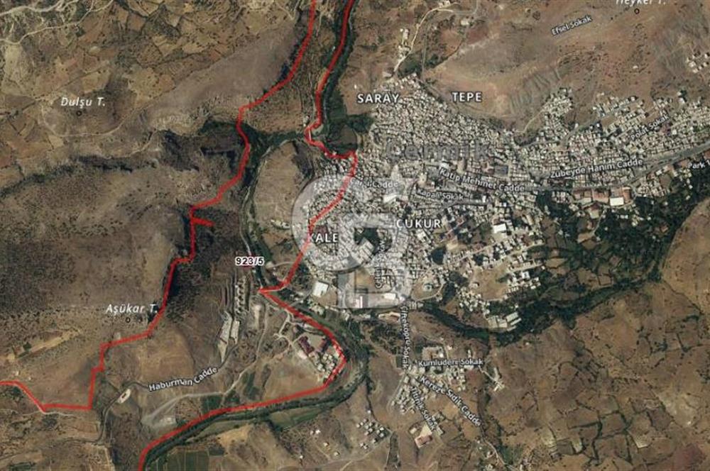 DİYARBAKIR / ÇERMİK – DERE KENARINDA 1,6 DÖNÜM SATILIK ARSA
