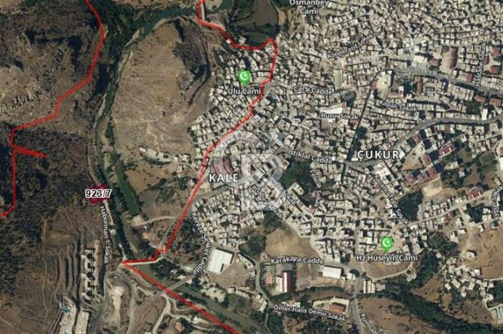 DİYARBAKIR / ÇERMİK – DERE KENARINDA 1,6 DÖNÜM SATILIK ARSA