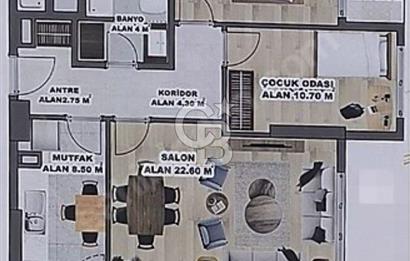 GÜZELYURTTA SIFIR MODERN VE FERAH ASANSÖRLÜ 2+1 DAİRE
