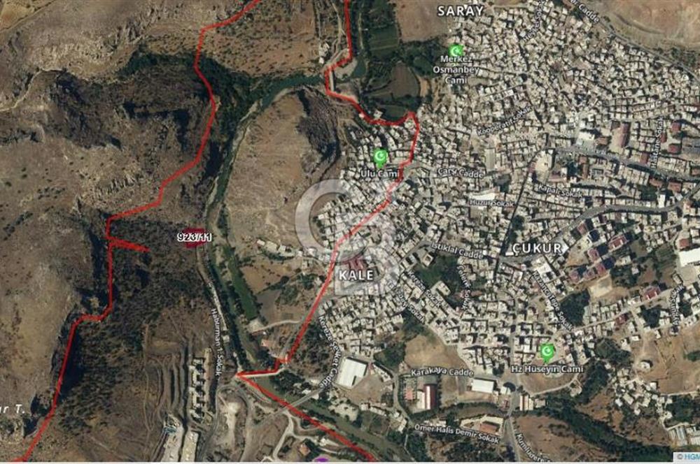 DİYARBAKIR / ÇERMİK – DERE KENARINDA 1,3 DÖNÜM SATILIK ARSA