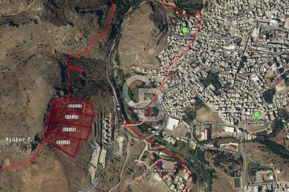 DİYARBAKIR / ÇERMİK – 12 DÖNÜM SATILIK ARAZİ