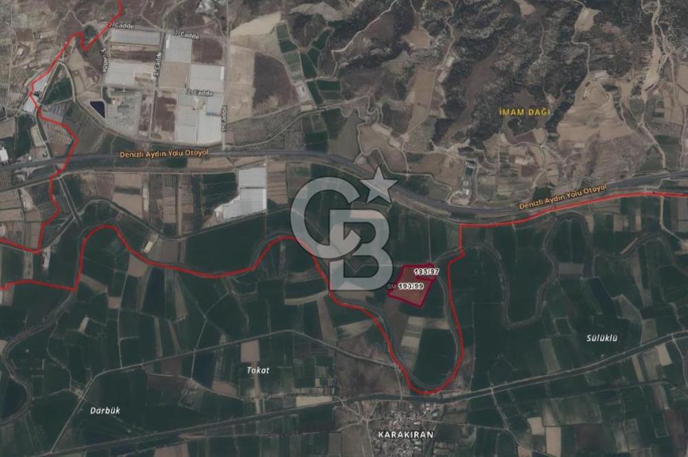 Denizli Sarayköy'de Termal Oteller Yakını Satılık Arazi