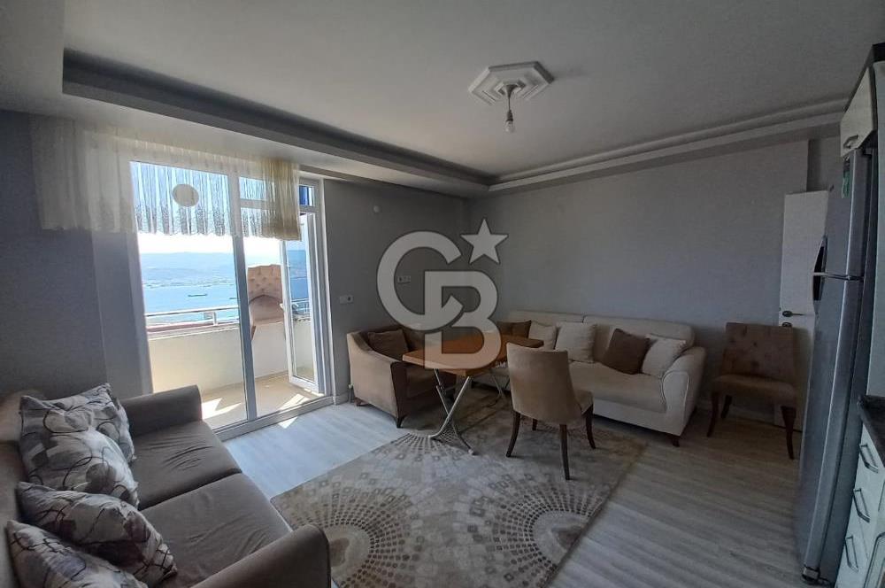 İZMİT'TE DENİZ MANZARALI FULL EŞYALI 2+1 KİRALIK DAİRE CB TOWER