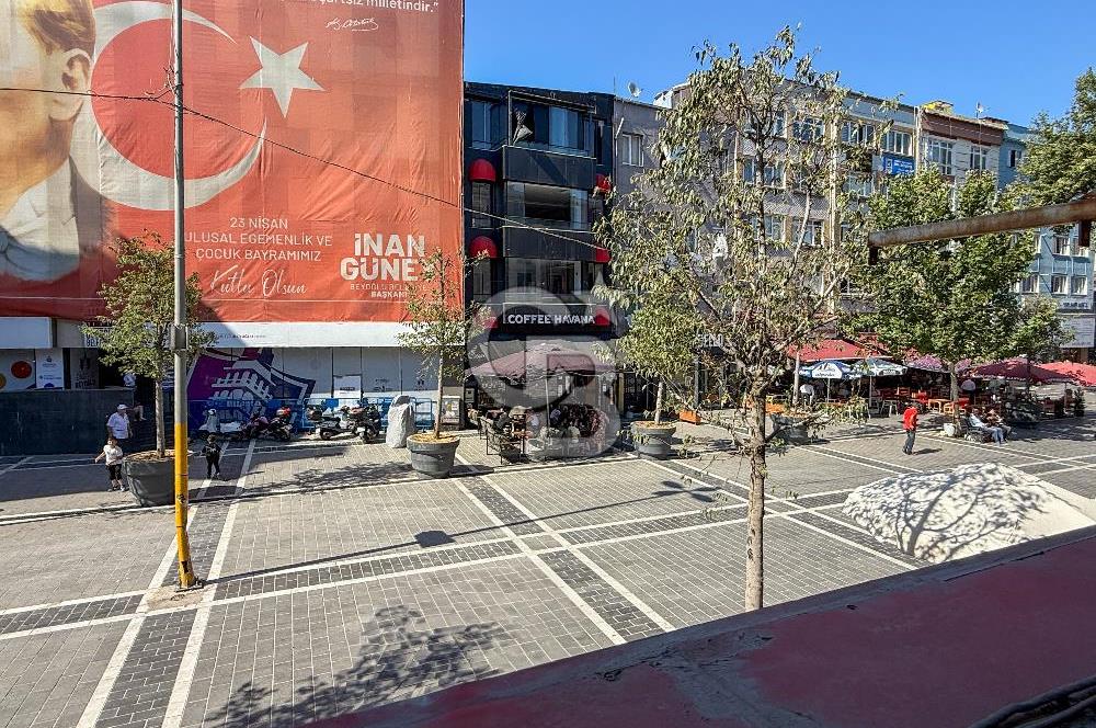 Kasımpaşa Kızılay Meydan Cepheli Asma Kat-Depolu Kiralık Dükkan