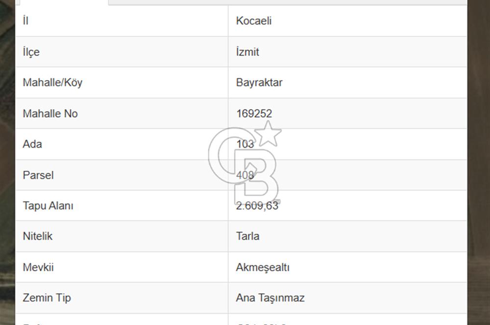 İzmit Bayraktar Kuzey Marmara Otoyolunda Tarla
