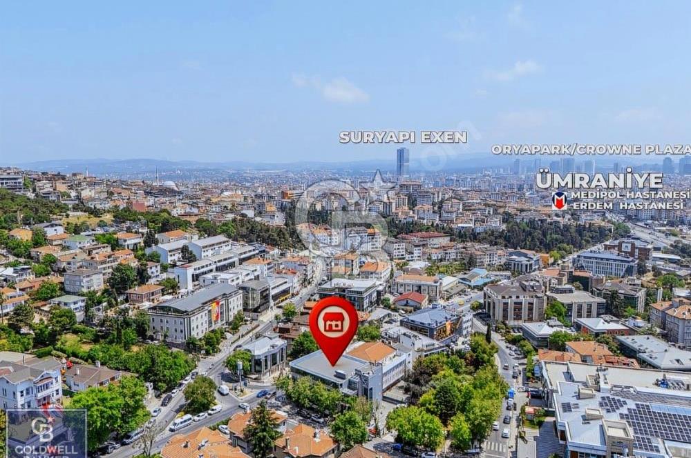 ÜSKÜDAR KISIKLI'DA KÖŞE PARSEL 4.714 m² SATILIK BİNA