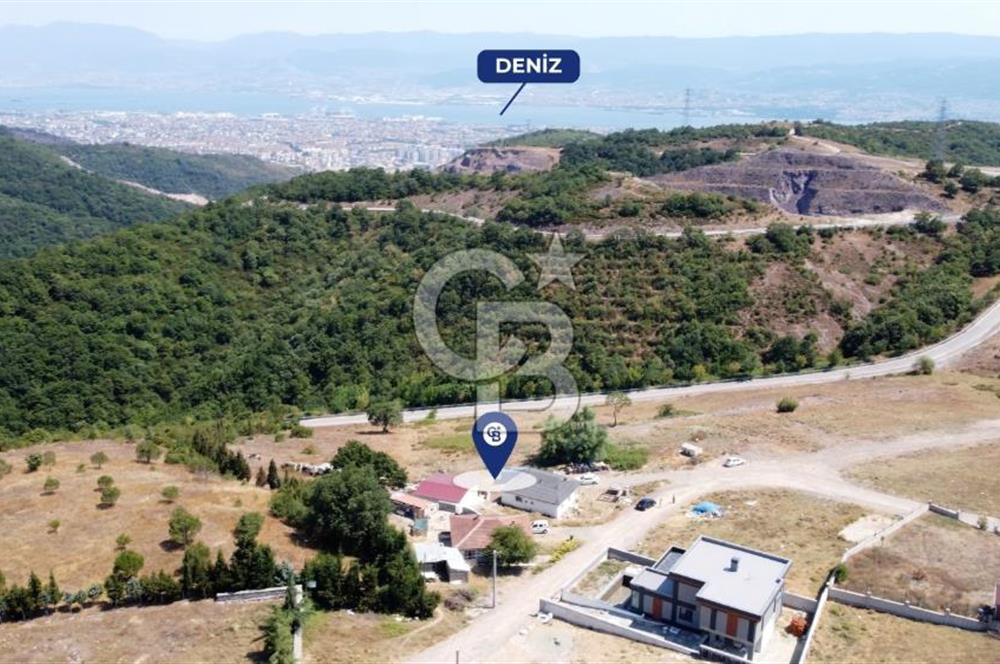 KOCAELİ İLİMTEPE'DE DENİZ MANZARALI SATILIK İMARLI ARSA