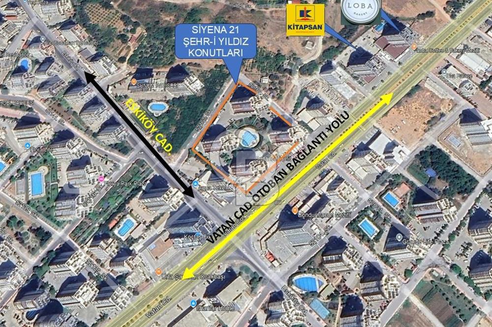 Mezitli Merkez Mah. Vatan Cad. 3+1 KİRALIK,