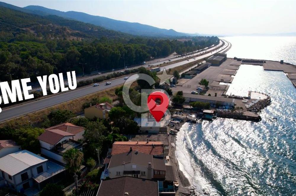 DENİZE SIFIR, ÖNÜ KUMSAL VİLLA: BAHÇELİ, ŞÖMİNELİ, JAKUZİLİ