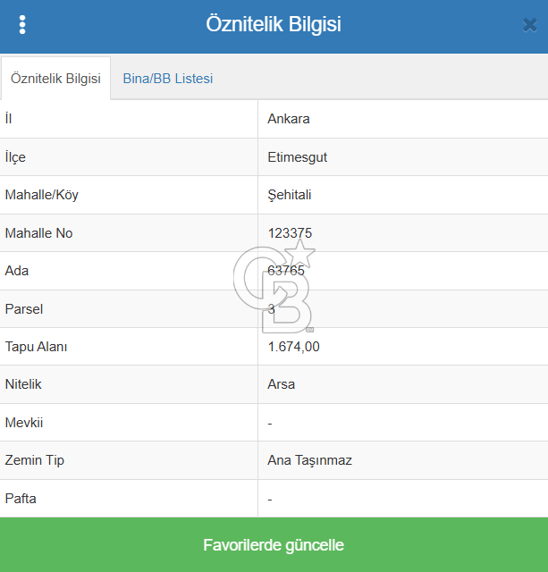 ŞEHİTALİ 'DE VİLLA İMARLI KÖŞE PARSEL 1674M2