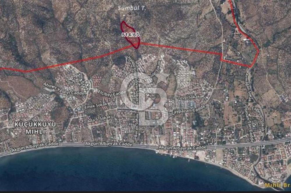 AYVACIK KÜÇÜKKUYU ADATEPE DENİZ MANZARALI 16.574 M2 ZEYTİNLİK