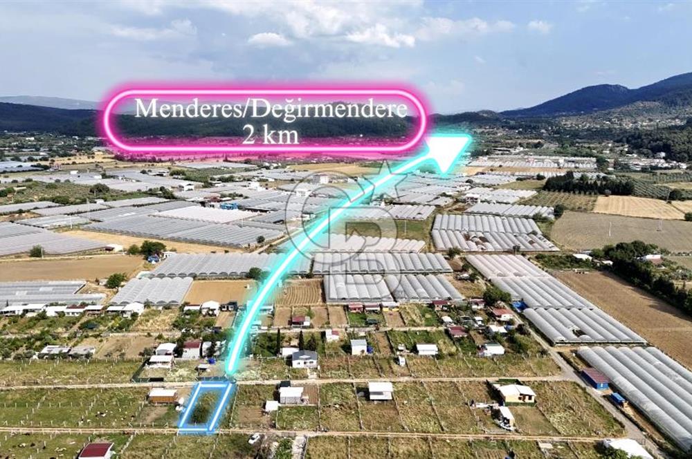 İZMİR MENDERES DEĞİRMENDERE'DE SATILIK 250 m² HOBİ BAHÇESİ