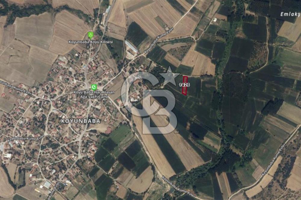 Kırklareli Merkez Koyunbaba Satılık 1.633 M2 Arazi