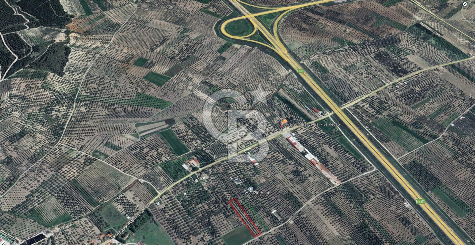 MANİSA AKHİSAR B.OSMANİYEDE SATILIK ARSA