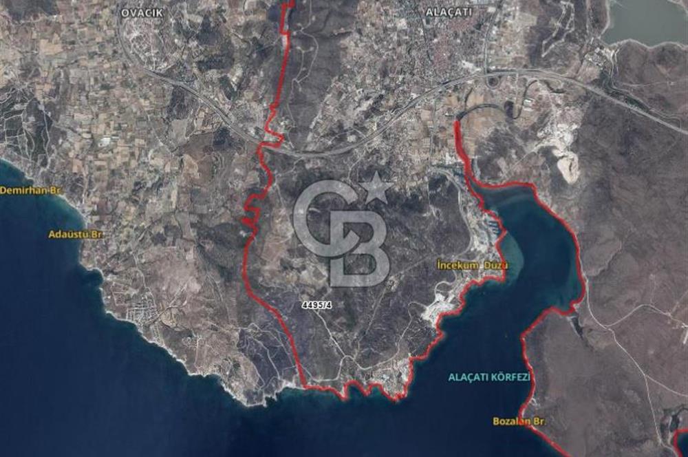 ALAÇATI PORT'A VE PLAJLARA ÇOK YAKIN KONUMDA SATILIK ARSA