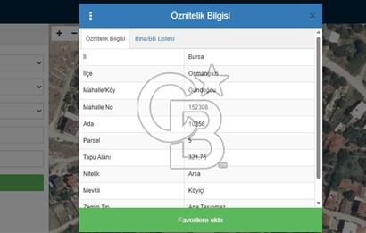 GÜNDOĞDU MAHALLESİ'NDE SATILIK TEK TAPULU KÖY İÇİ İMARLI ARSA