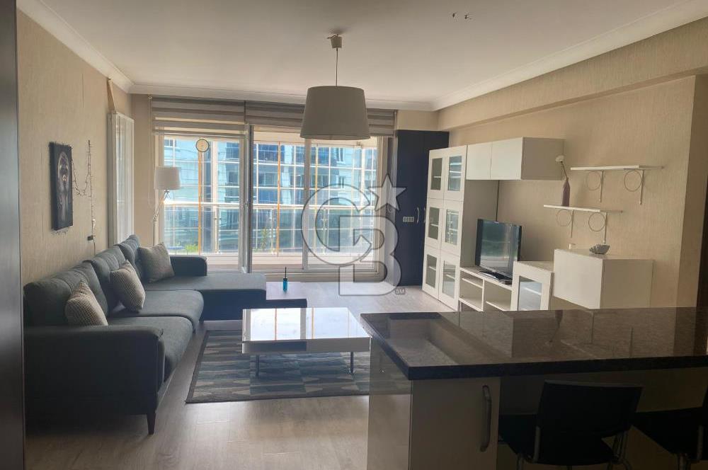 YILDIZEVLER MAHALLESİ MEGAPARK SİTESİ 1+1 EŞYALI KİRALIK DAİRE