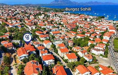 DATÇA MERKEZ’DE 2 +1 , BAHÇELİ DUBLEKS VİLLA!