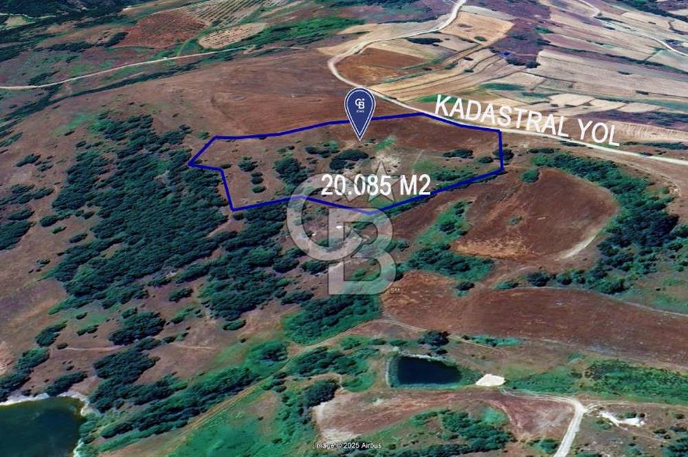 CB KiNG'DEN KADASTRAL YOLU OLAN SATILIK 20 DÖNÜM TARLA