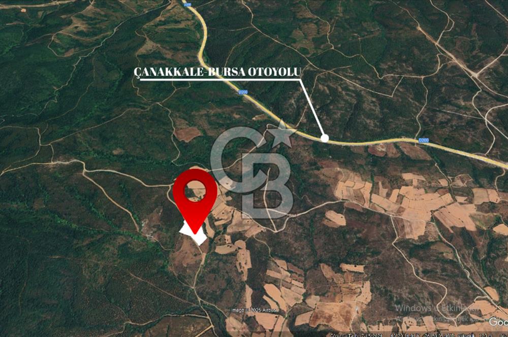 ÇANAKKALE LAPSEKİ DİŞBUDAK KÖYÜNDE SATILIK ARAZİ 