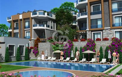 GÜLLÜKTE DENİZ MANZARALI SİTE İÇERİSİNDE ÇATI DUBLEKS DAİRE