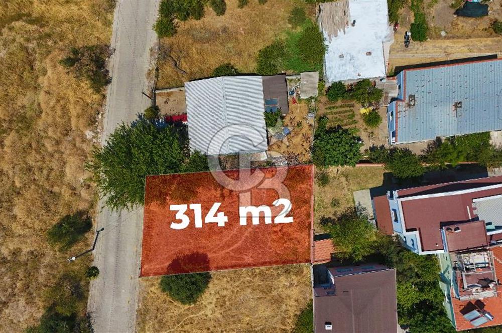 ÇANAKKALE KEPEZ SAHİLDE DENİZE 300M MESAFEDE 314 M² SATILIK ARSA