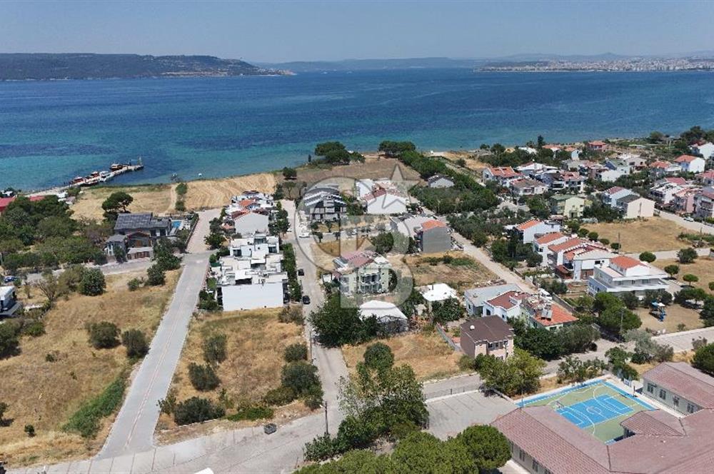ÇANAKKALE KEPEZ SAHİLDE DENİZE 300M MESAFEDE 314 M² SATILIK ARSA