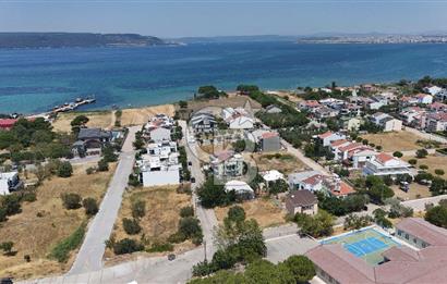 ÇANAKKALE KEPEZ SAHİLDE DENİZE 300M MESAFEDE 314 M² SATILIK ARSA