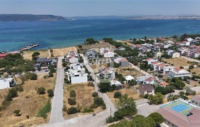 ÇANAKKALE KEPEZ SAHİLDE DENİZE 300M MESAFEDE 314 M² SATILIK ARSA