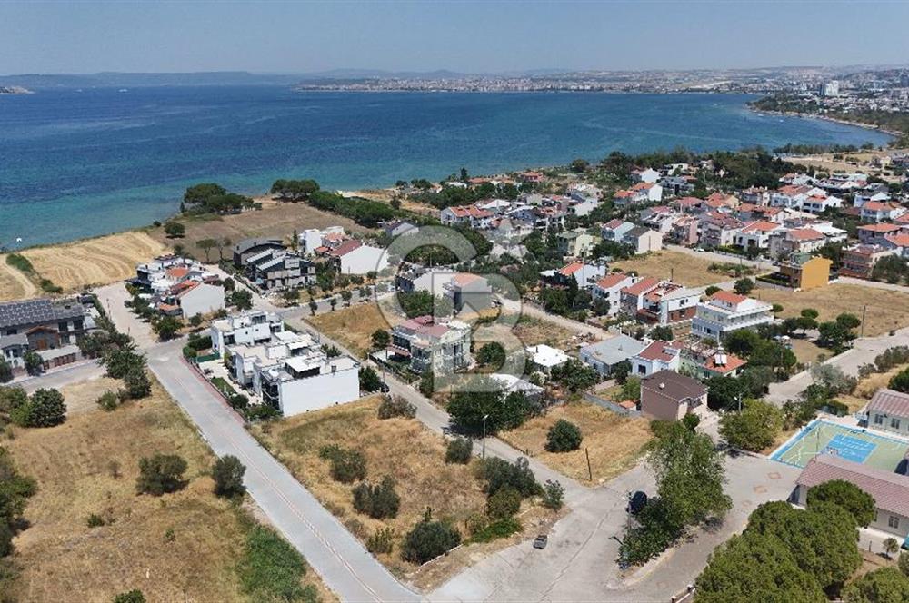 ÇANAKKALE KEPEZ SAHİLDE DENİZE 300M MESAFEDE 314 M² SATILIK ARSA