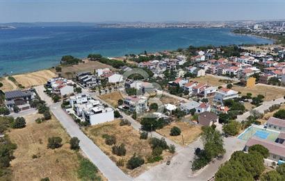 ÇANAKKALE KEPEZ SAHİLDE DENİZE 300M MESAFEDE 314 M² SATILIK ARSA