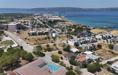 ÇANAKKALE KEPEZ SAHİLDE DENİZE 300M MESAFEDE 314 M² SATILIK ARSA