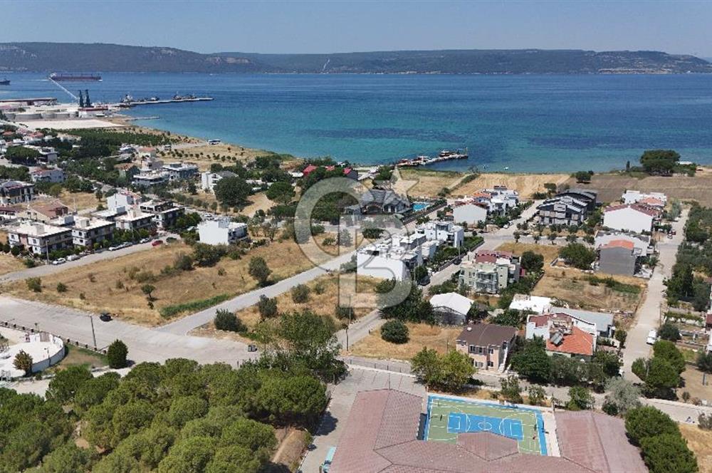 ÇANAKKALE KEPEZ SAHİLDE DENİZE 300M MESAFEDE 314 M² SATILIK ARSA